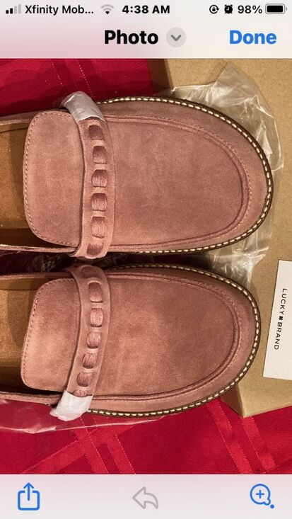 Lucky Brand Shoes - Lucky Brand new Dusty Rose size 9 1/2M Mules